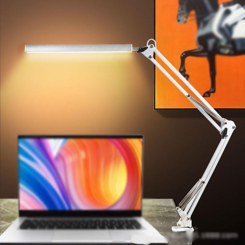 Lampe de Bureau Lampe De Bureau Créative Dortoir Étudiant Lampe De Bureau De Lecture Lampe De Bureau Pliante À Pince Lamp