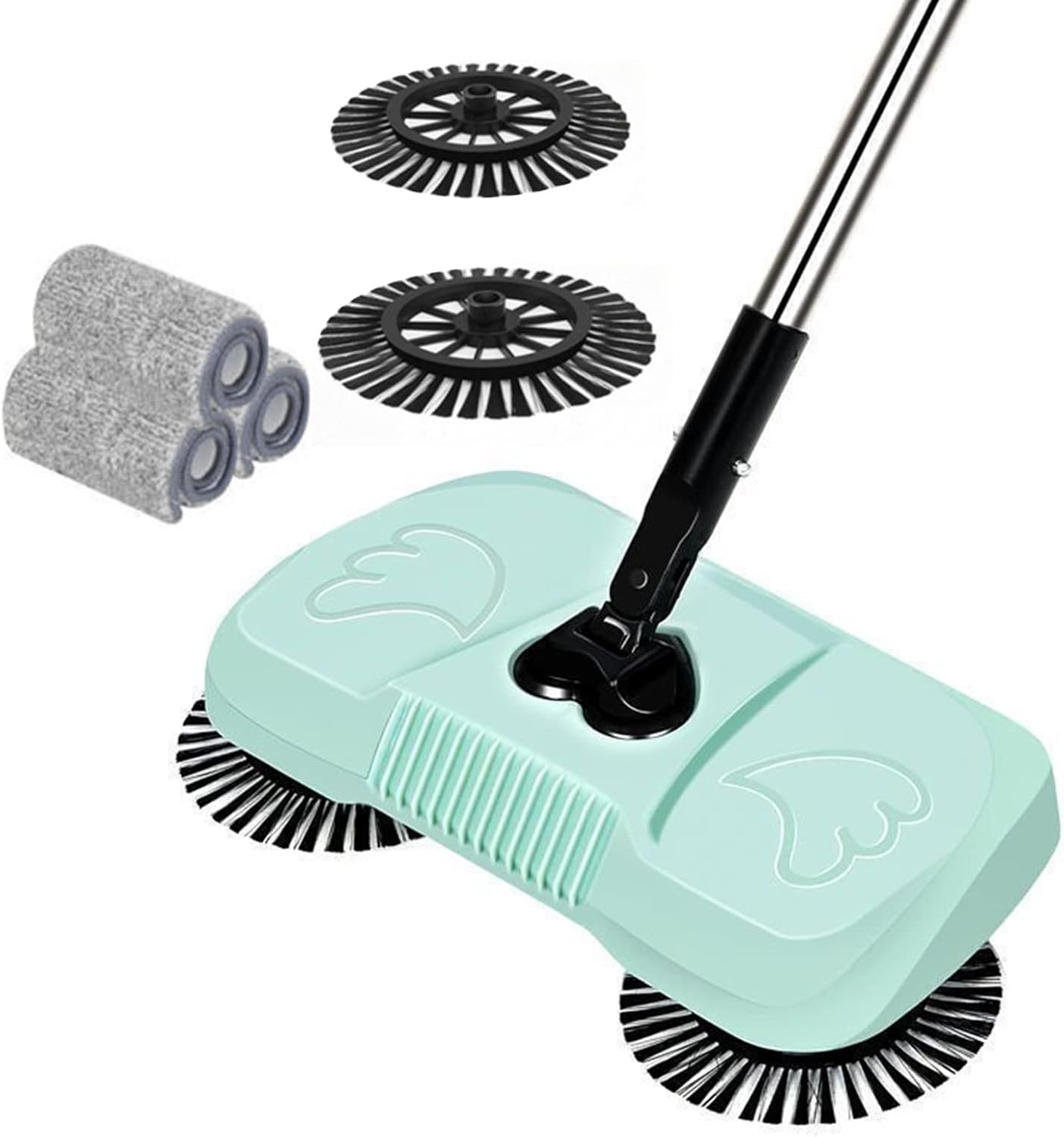 3 in 1 Sweeper Mop Vacuum Cleaner Hand Push Floor Cleaner
