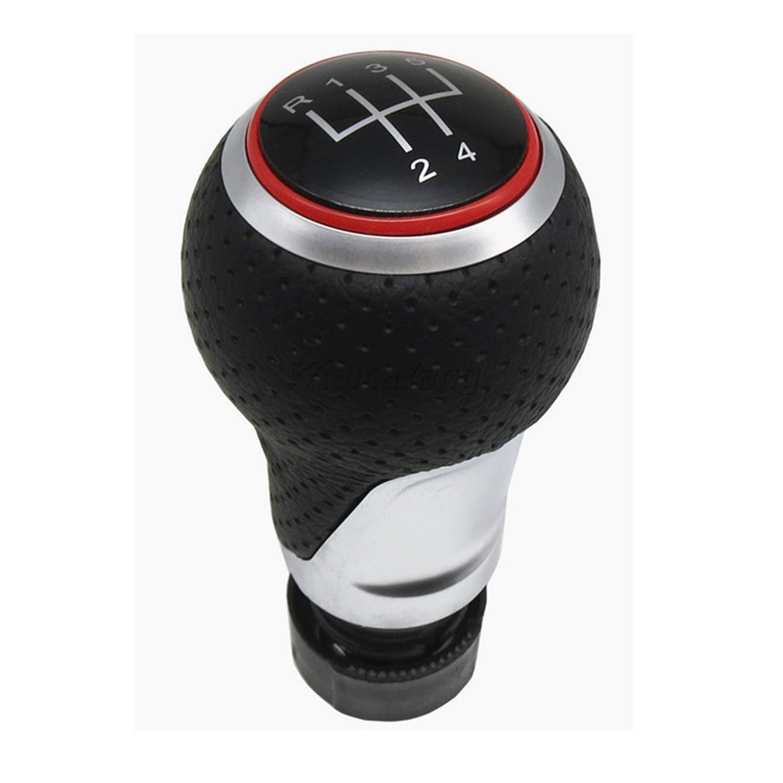 WSBOJXTH Gear Stick Compatible with Seat for Ibiza 6J for Leon MK1 Gear Shift Knob Lever Stick(Red 5 Speed)