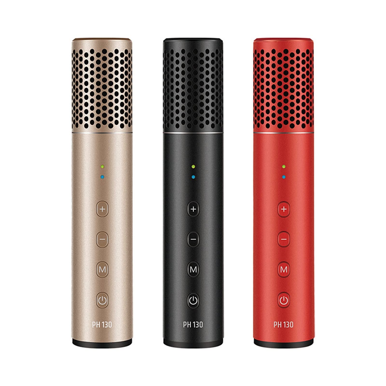 Cell Phone Karaoke/Live Broadcast Shouting Wheat Microphone Gold Plated Diaphragm Professional Recording Audio (Color : B)