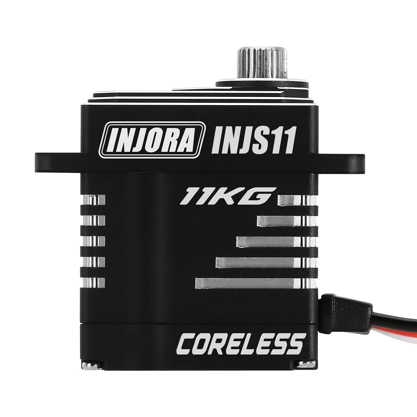 INJORA INJS11 Kernloser Hochspannungs-Servo mit Aluminiumhupe für 1/18 HPI Venture18 Upgrade