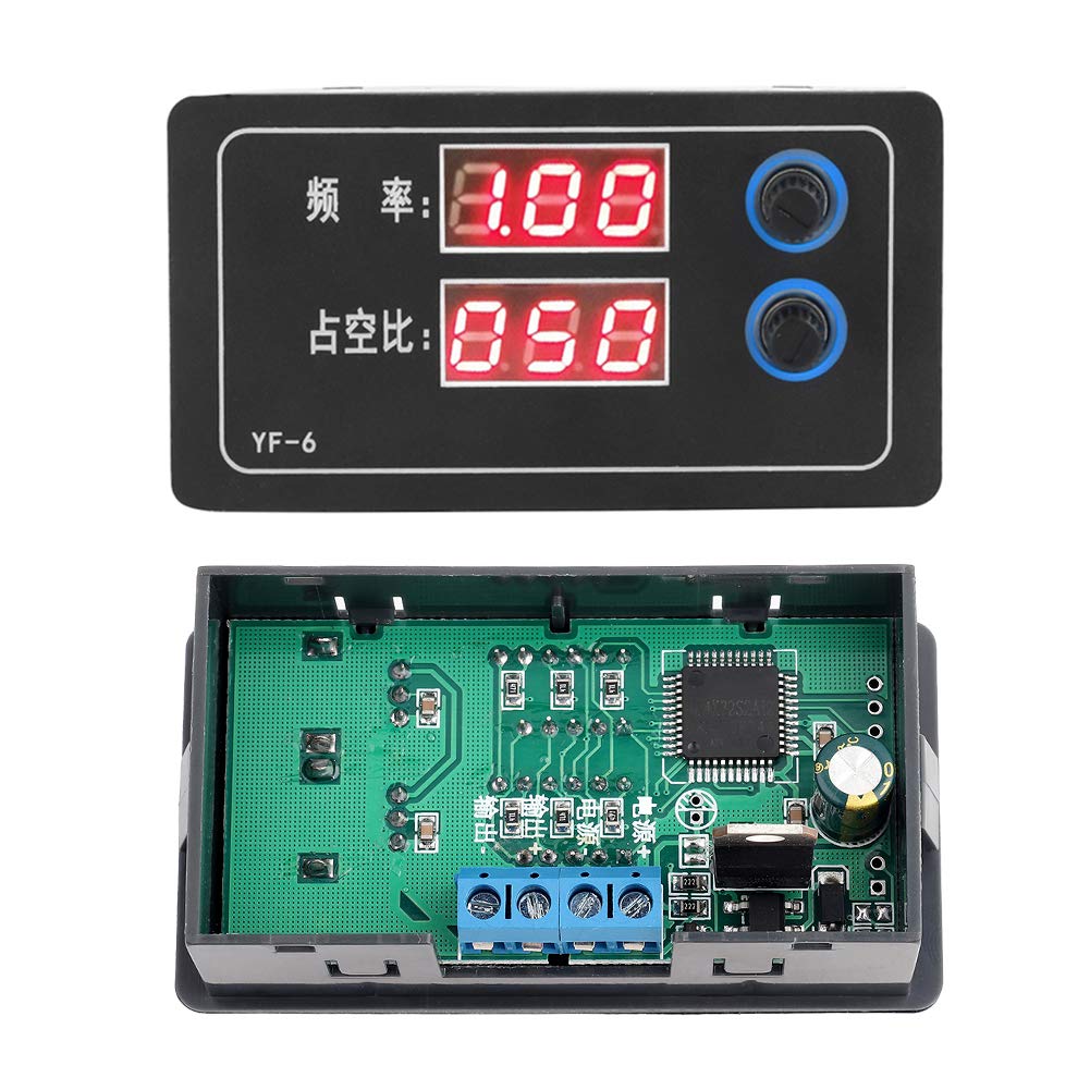 ANKROYU Signal Generator, Square Rectangular Signal Generator Driver Module, Signal Generator Module, LCD Signal Generator for Smart Car