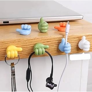 منظم سلكي فعّال بـ(10 ق) - قطعة رائعة لترتيب وتنظيم الأسلاك والكوابل. سهل التركيب ويثبت بإحكام على أي سطح. مثالي لأسلاك الهواتف، اللابت - من جينيريك