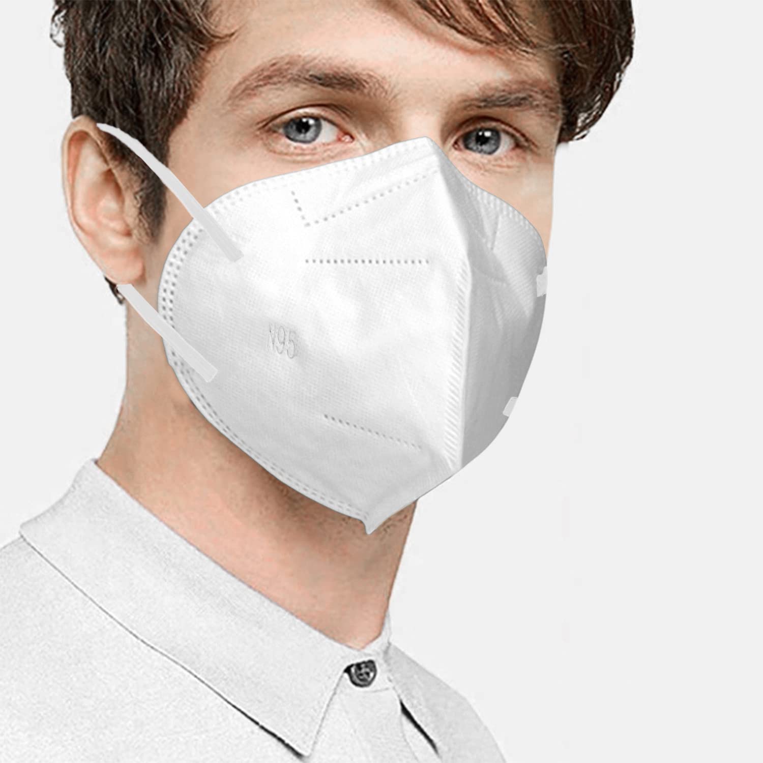 CareDone N95 Mask (unisex,white,pack of 30) soft and comfortable Meltblown and Hot Air Cotton fabric Reusable Particulate Mask Anti Pollution,certified by ISO Daily Needs N95 Face Mask. (B09NNFG5WP) Amazon Price History, Amazon Price Tracker