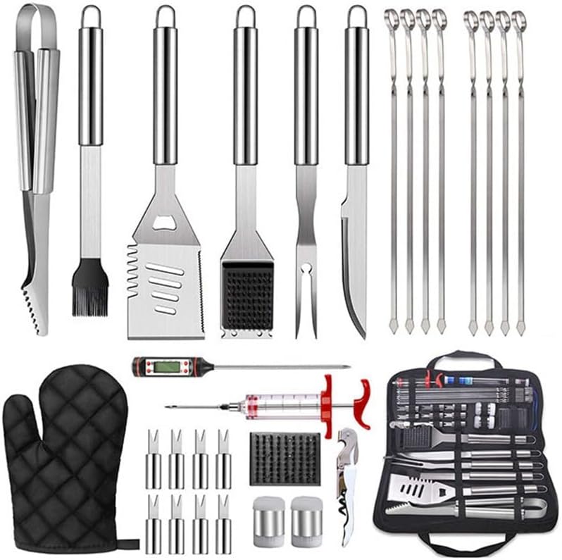 Outdoor Barbecue Tool Set Stainless Steel Grill