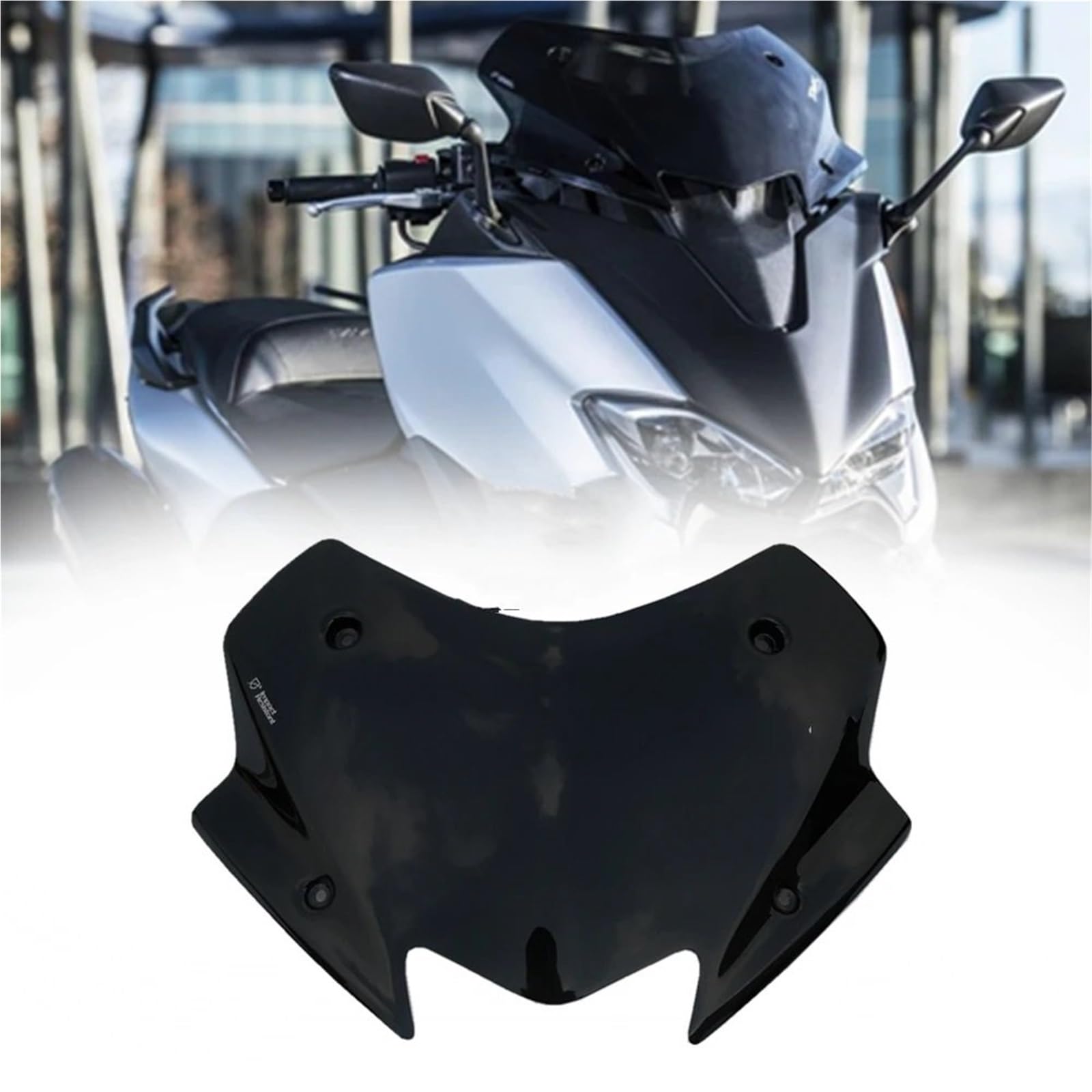Parabrezza Moto Spoiler Adatto per T-MAX 530 TMAX530 DX SX Parabrezza Visiera Adatto 2017 2018 2019 Deflettore del vento Moto