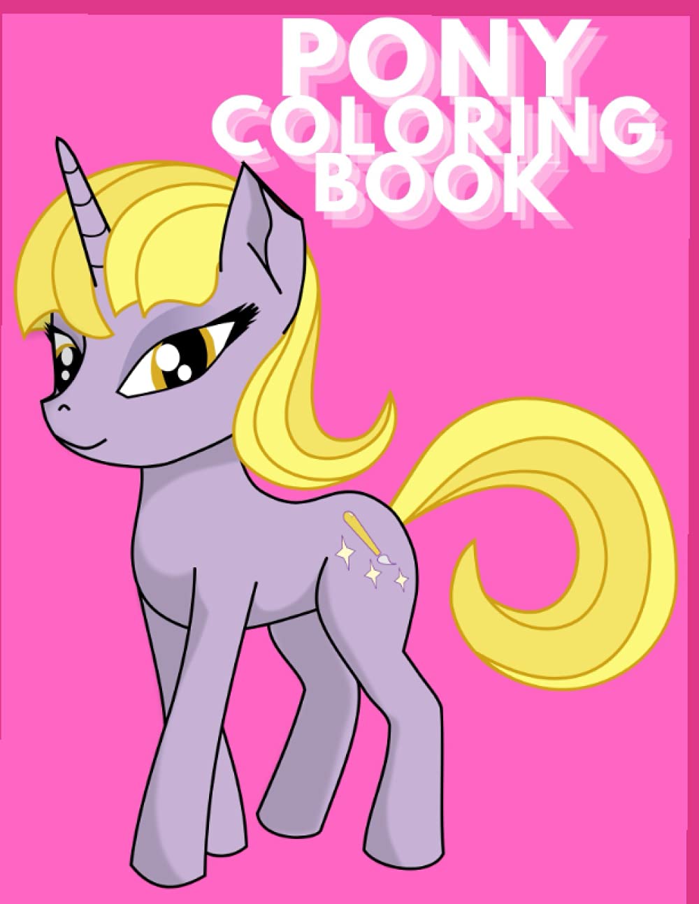 Pony Colouring Book