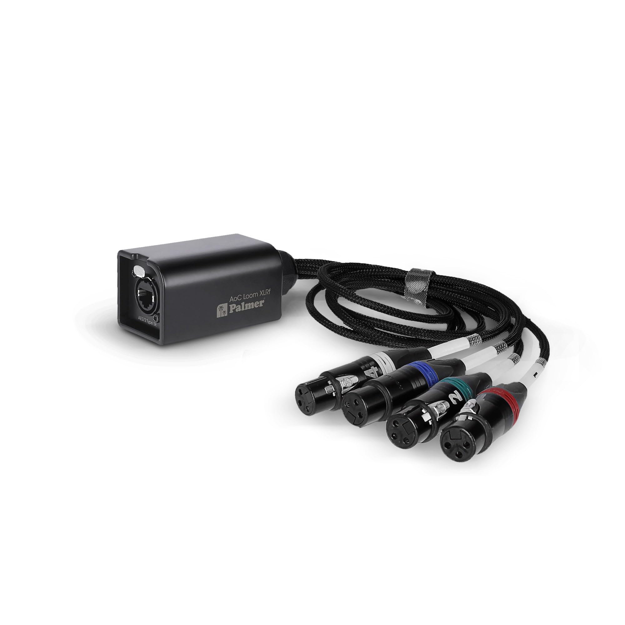 Palmer AoC Loom XLRf Audio over Cat Cavo adattatore multicore etherCON a 4 XLR femmina