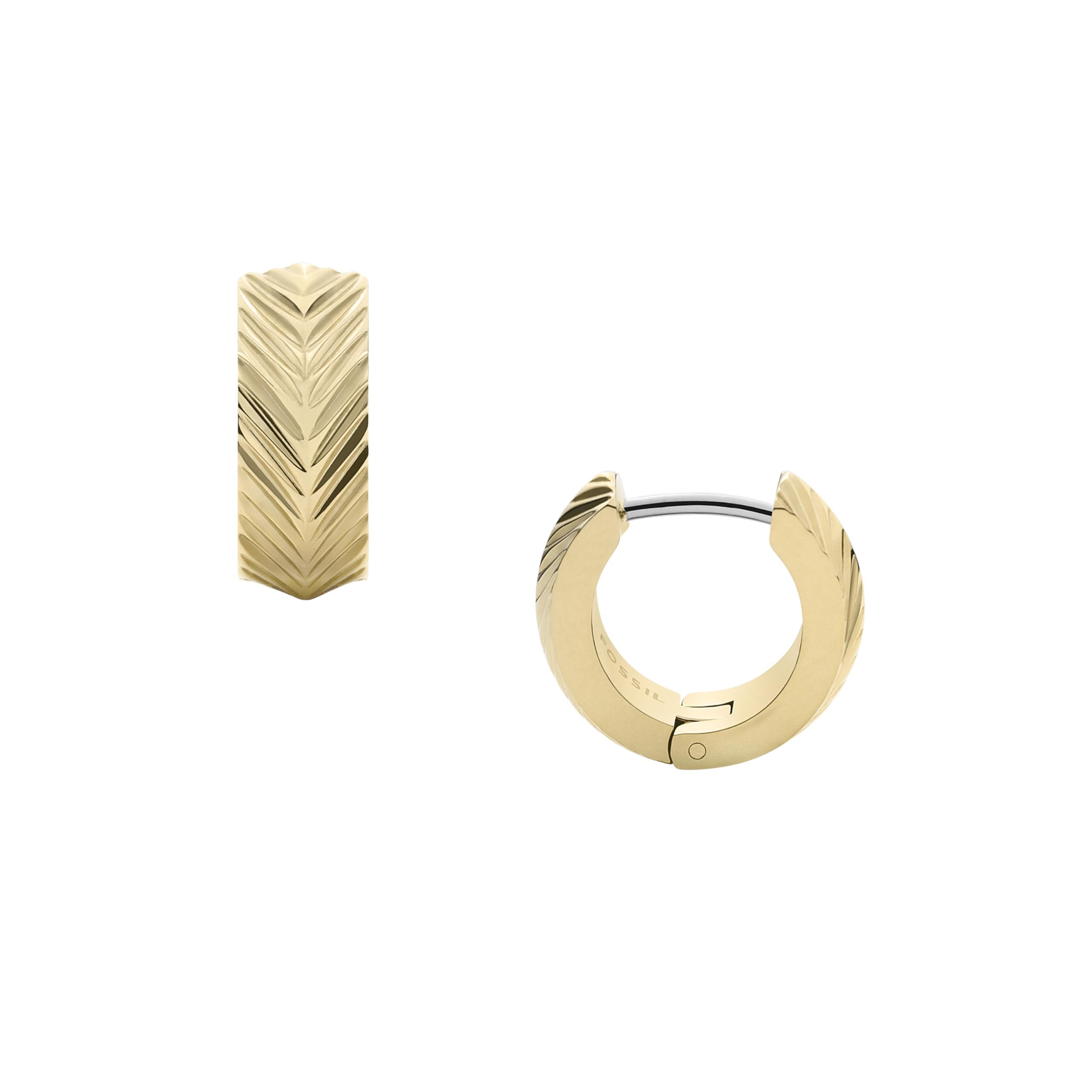 

                                                    Fossil Women's Sadie Linear Texture Stainless Stee
