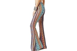 Women's Printed Bell Bottom Palazzo Pants