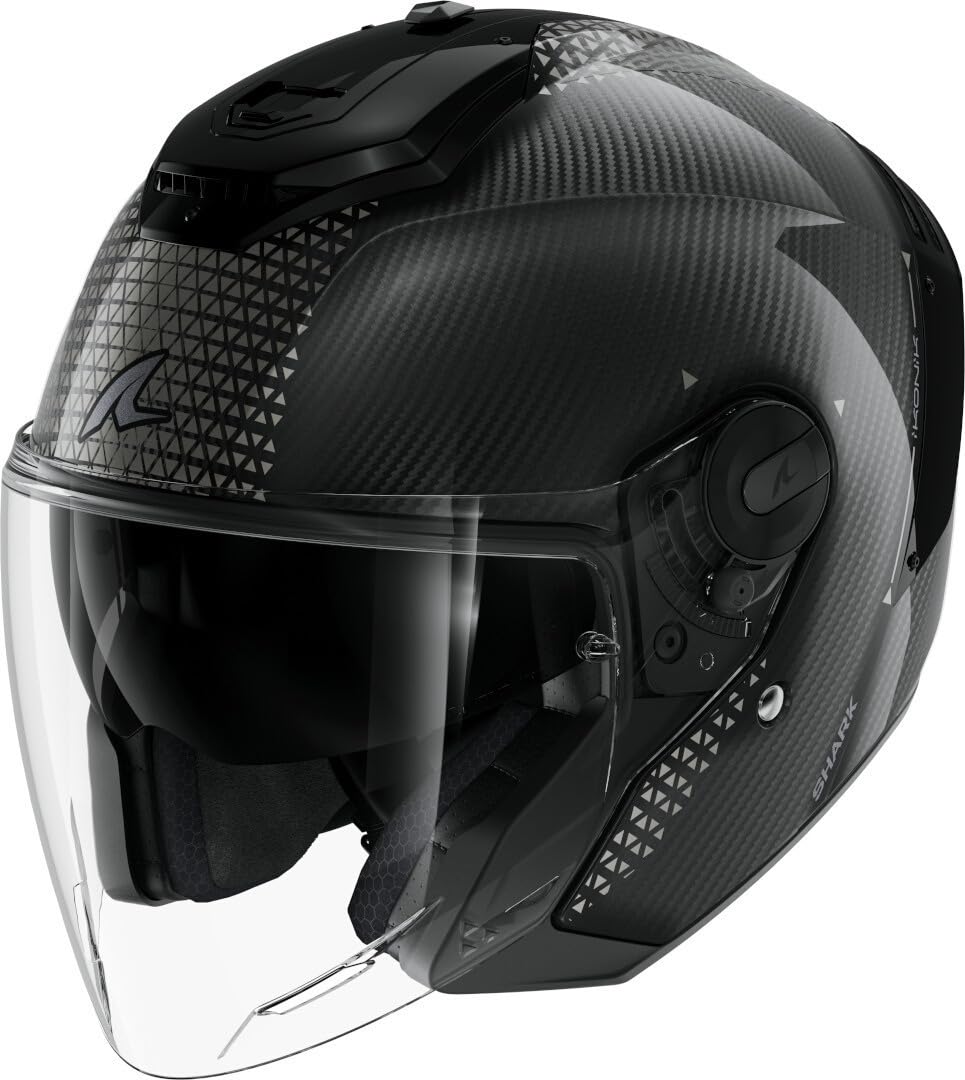 Casco Shark RS JET CARBON IKONIK reduce la fatiga cervical talla M 4