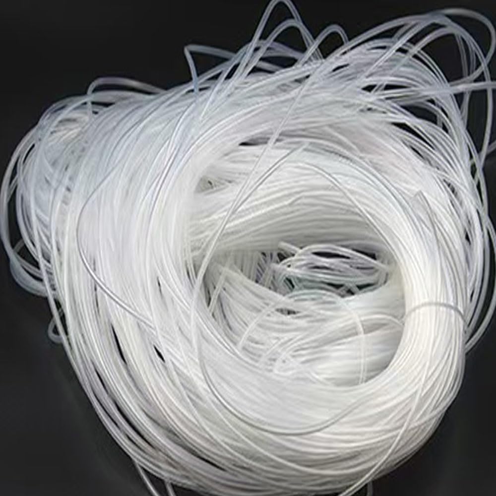 Silikonschlauch, 10 m, flexibler, transparenter Vinylschlauch, 0,5 mm, 1, 2, 3, 4, 5, 6, 7, 8, 9 mm, lebensmittelechter Schlauch, Silikonkautschukschlauch-Schutzhülle(9 * 10mm)