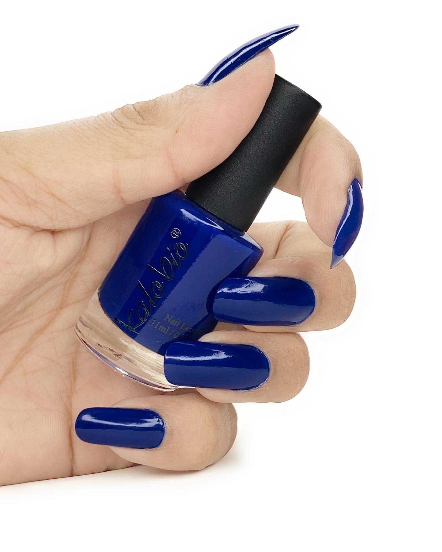 KALOBIO Pastel Nail Enamel - Navy Blue KPS13-picture-50