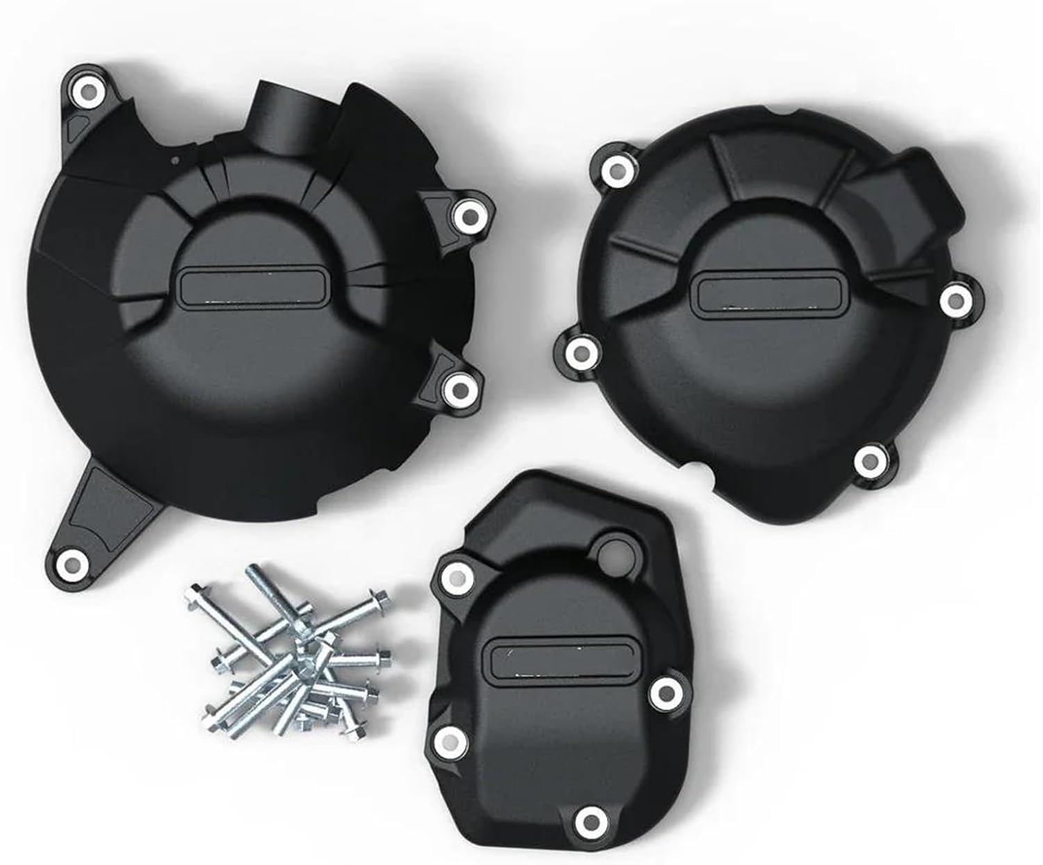 Engine Guard Motorcycle Engine Cover Protective Case for Kawasaki Z900 2017-2023 Z900 SE 2022-2023 Replacement Parts Engine Protective Devices(ALTERNATOR-BK-1Pcs)