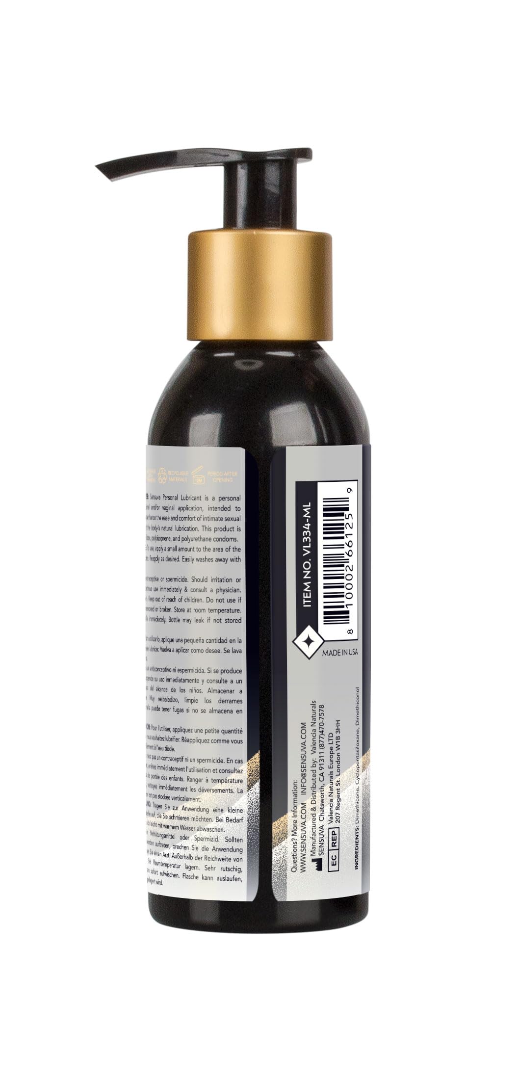 Amazon.com: SENSUVA ON Hidratante vaginal | Hidratante personal de silicona  premium para curar la sequedad femenina | Aroma lubricante de larga  duración