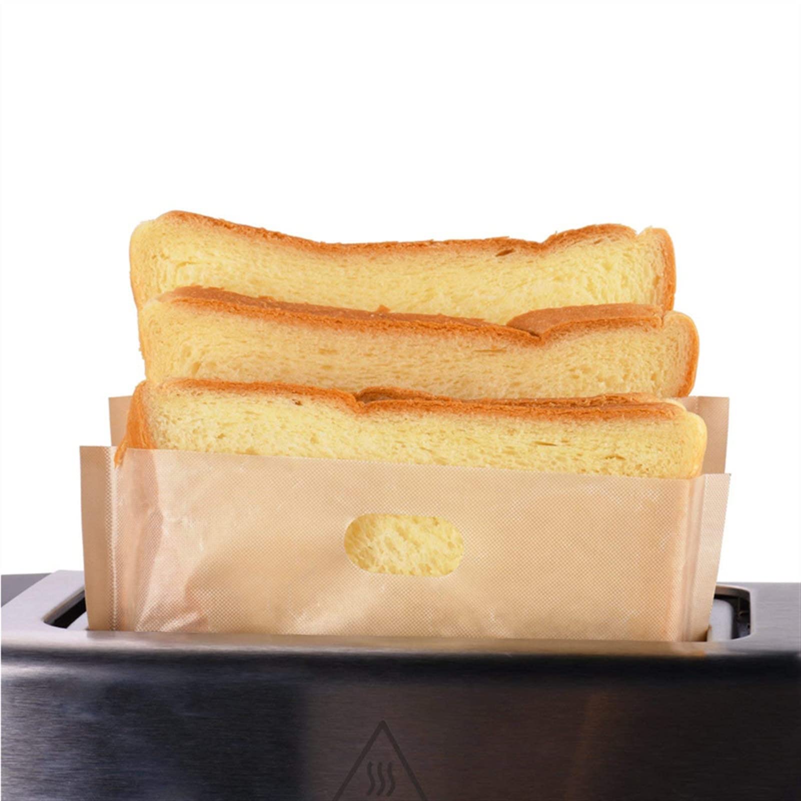 8 Stuks Broodroosterzakken, Niet-stick Geroosterde Sandwichzakken Gemakkelijk Pizza Panini 8 Stuks Broodroosterzakken, Niet-stick Geroosterde Sandwichzakken Gemakkelijk Pizza Panini