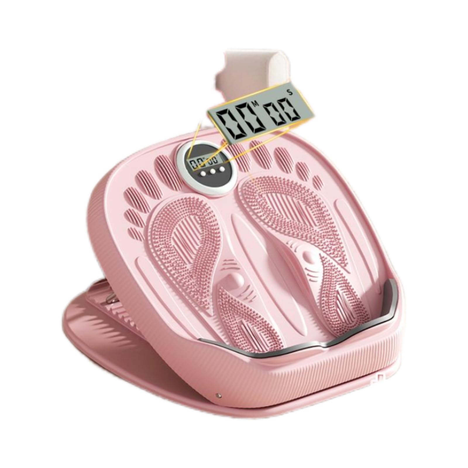 Slant Board, Calf Stretcher, Foot Massage and Stretching Combined, Smart Timer Function, Thickened Steel Pipe, Stable Structure, for Ankle Dorsiflexion, Rehabilitation, Yoga, Home Fitness