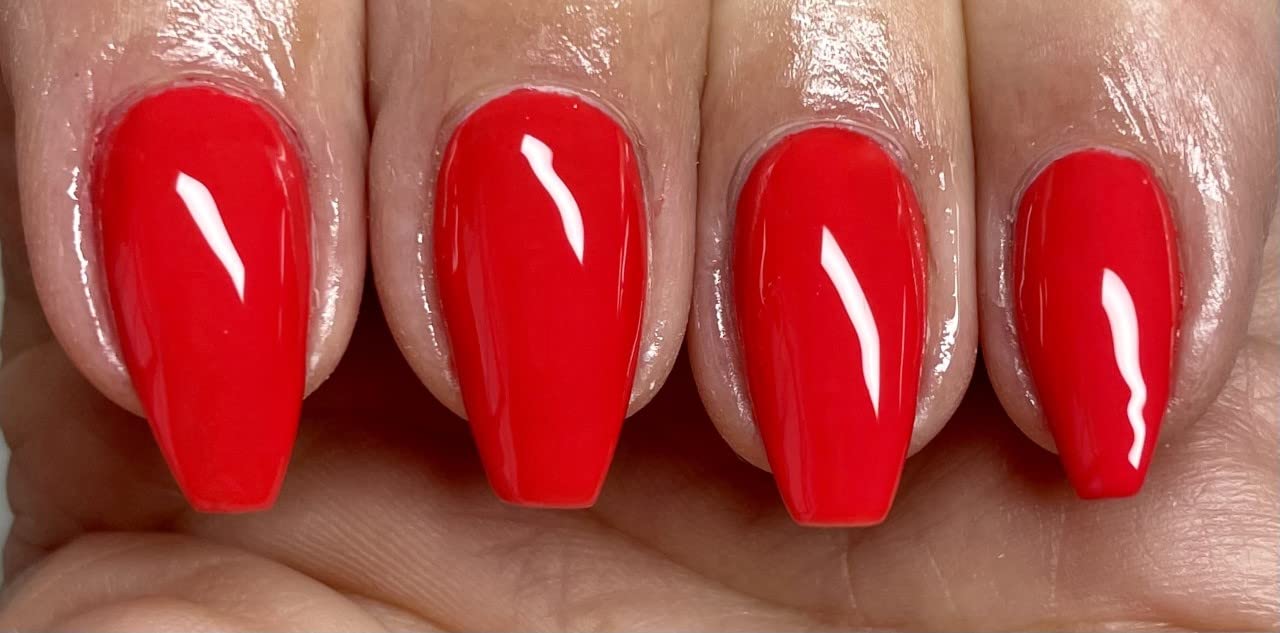 Bluesky Żelowy lakier do paznokci RED CORAL MY HEART GOES SUMMER 2023 SS2324 UV LED Soak Off 10 ml (wymaga utwardzania pod lampą UV LED) z kolekcji Speak Your Truth In Summer