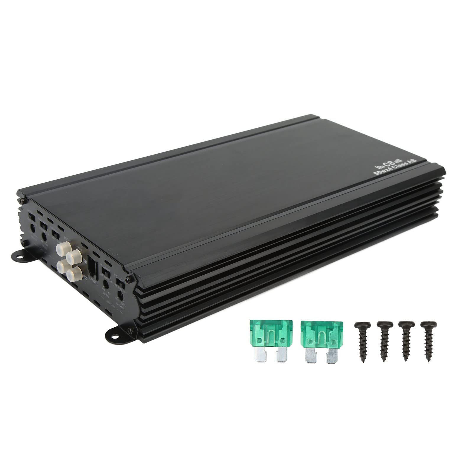 Acouto 4 -kanałowy Wzmacniacz Samochodu 80W 4 Ohms Klasa AB Power Stereo Wzmacniacz dla Systemów Samochodu