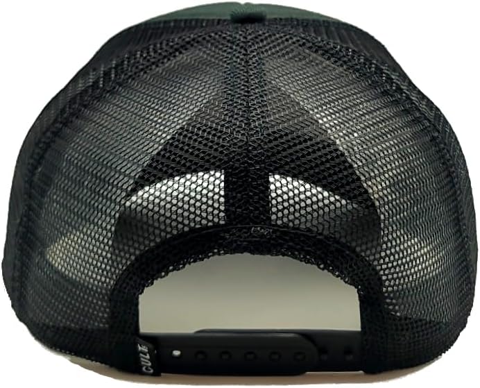 Cult of Individuality New XX Eyes Mesh Trucker Outline Black WhiteEra Snapback Hat - Image 6