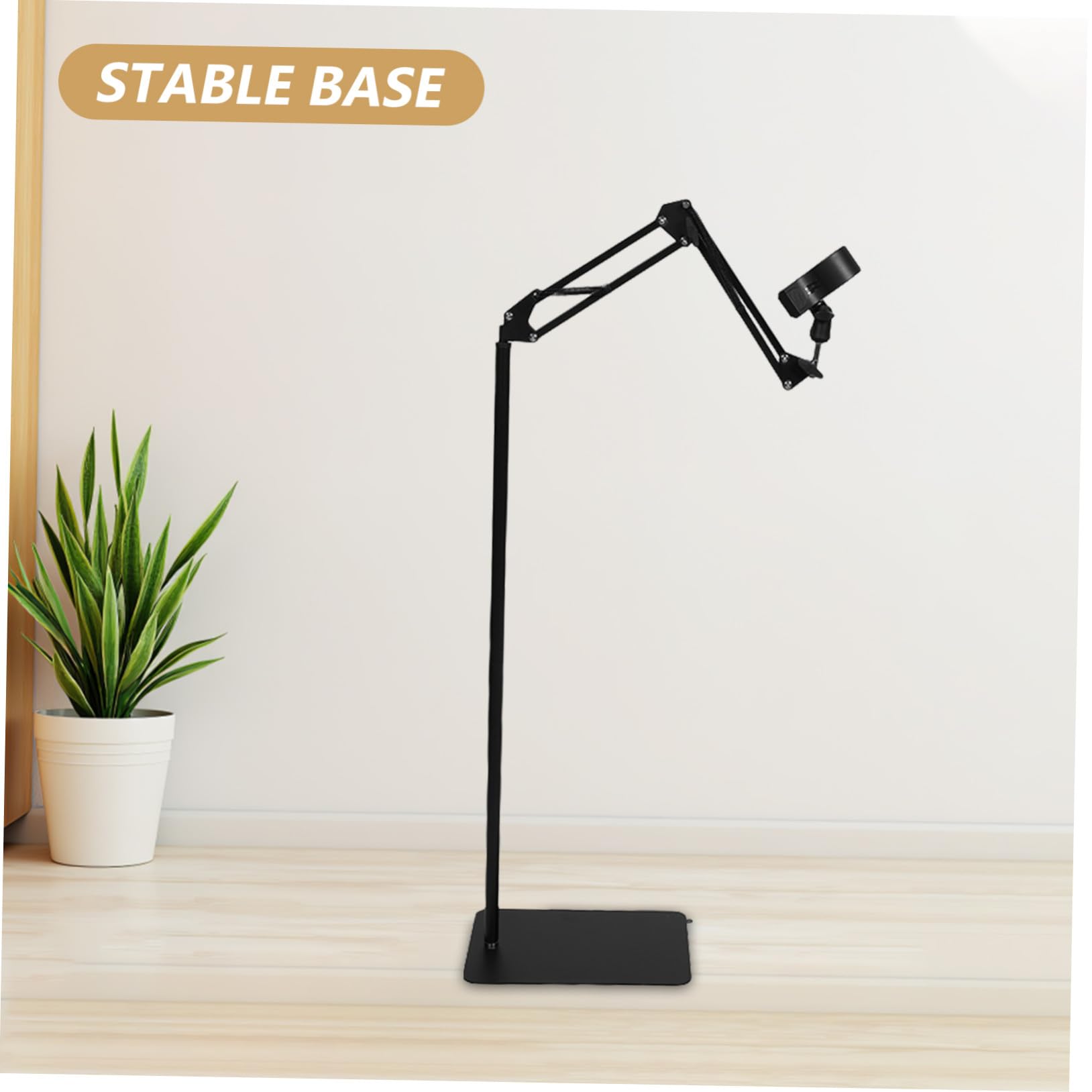 YARNOW Soporte para Secador De Pelo Abrazadera Ajustable para Baño Salón y Dormitorio Material Resistente y Manos Libres