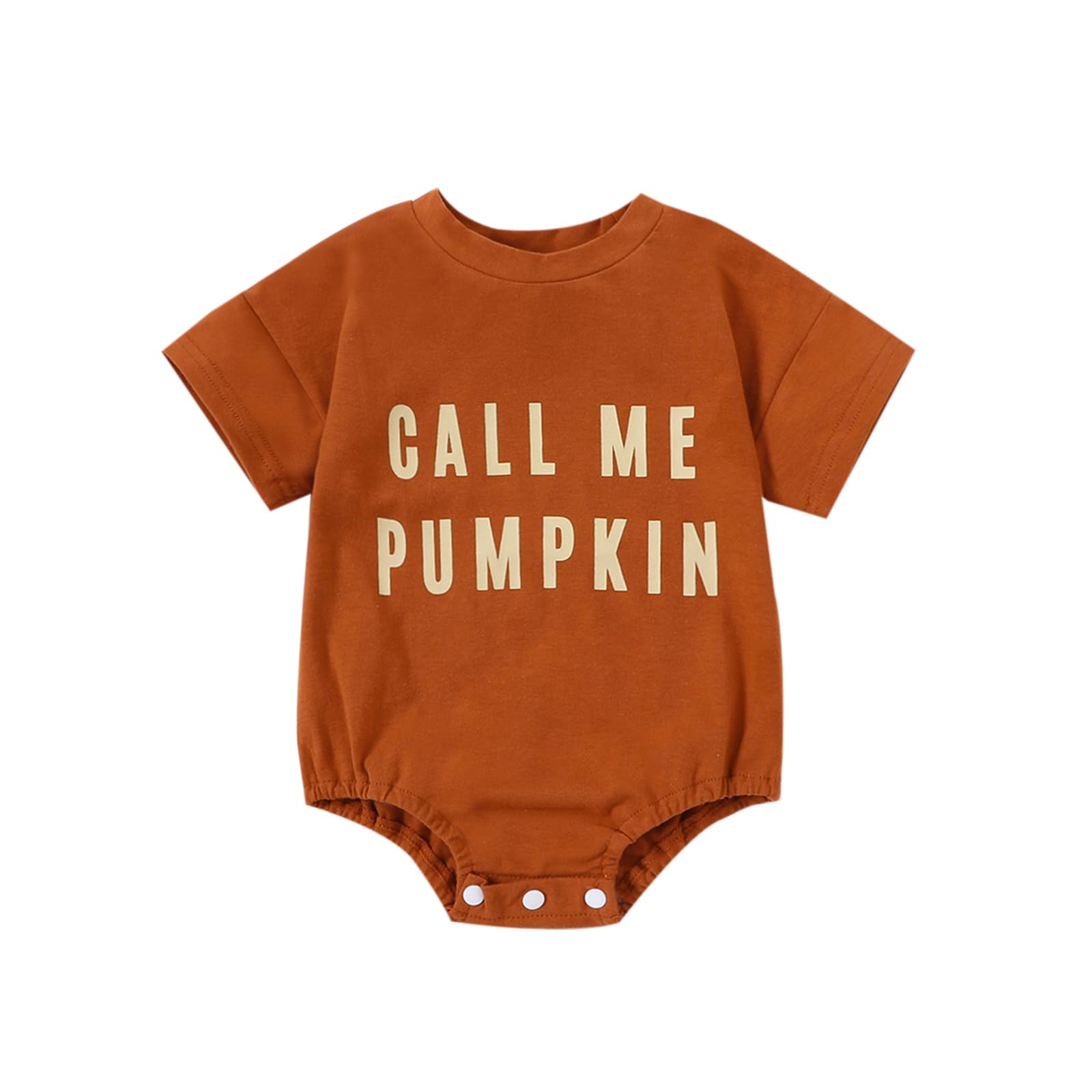 KuprettyUnisex Baby Boy Girl Summer Clothes Bubble Oversized Romper T Shirt Short Sleeve Graphic Onesie Boho Outfit