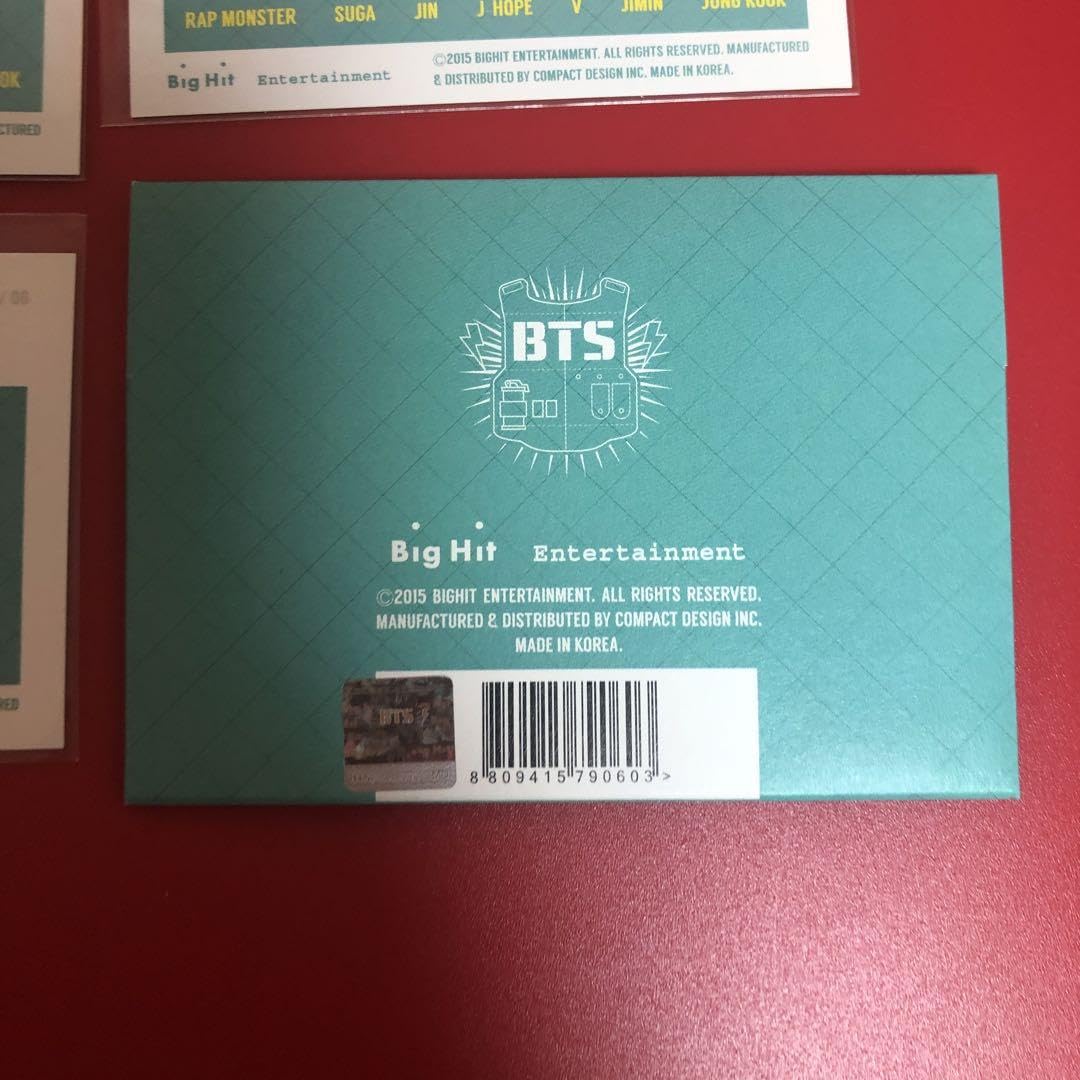 Amazon.co.jp: BTS 2nd muster 17520 グク ミニフォト 3枚トレカ 