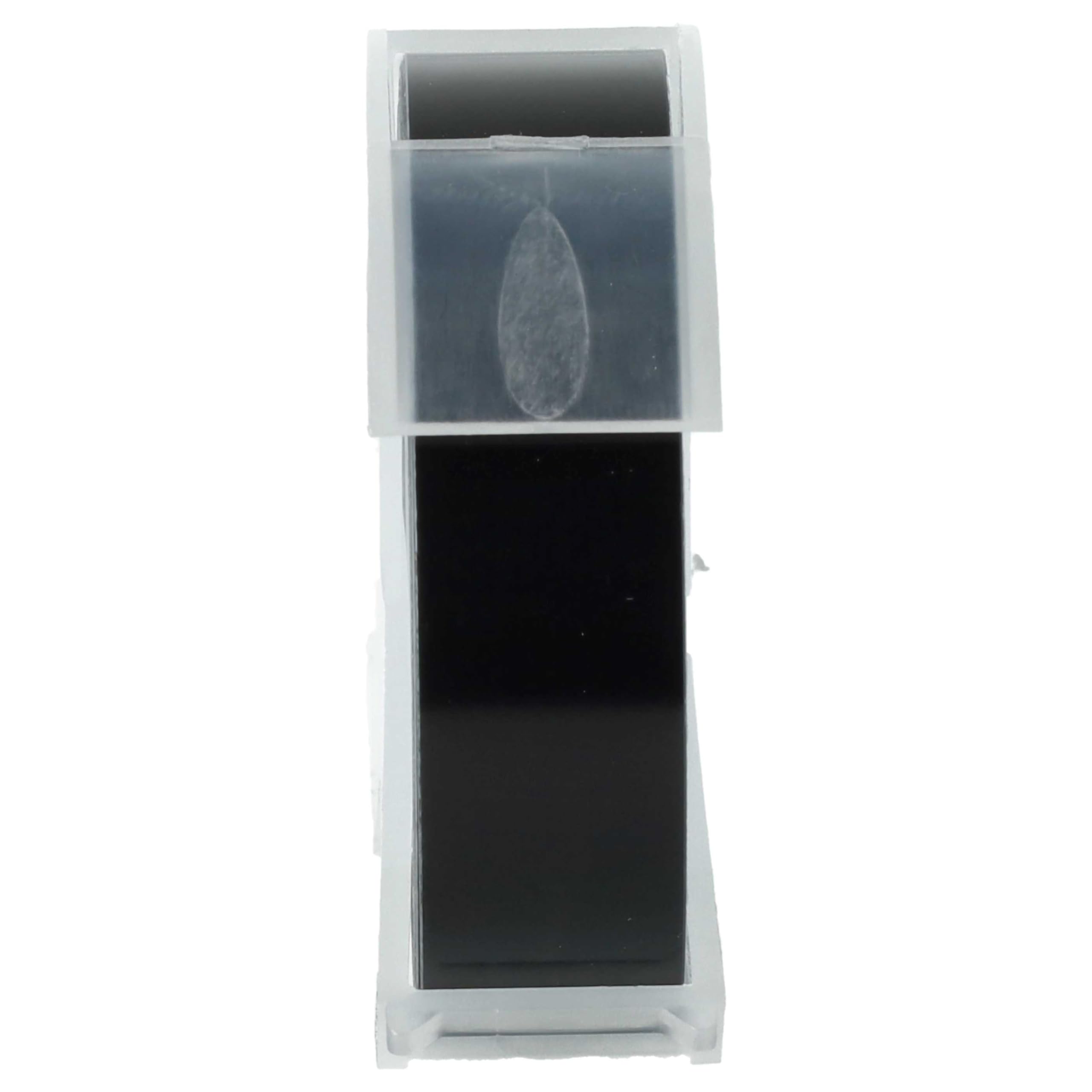 vhbw 5x Cassetta nastro per goffratura 3D compatibile con Dymo Rhino M1011 etichettatrice 3m x 12 mm bianco su nero