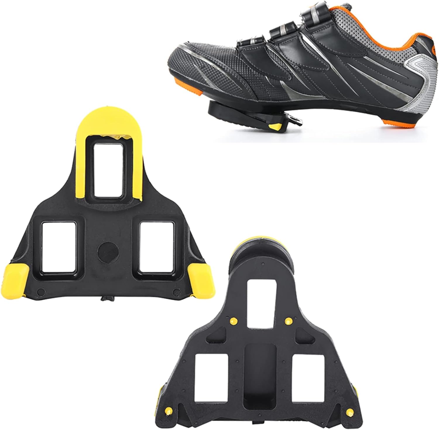 1 Pair SPD Road Bike Cleats for Shimano SpeedSL Cleats, Indoor Outdoor