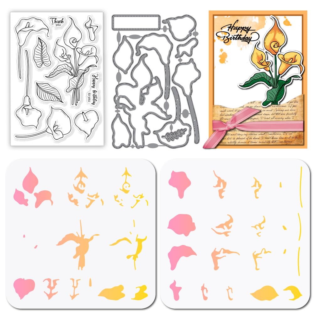 Stencil con due pulcini, fustelle, stencil, scrapbooking, creazion
