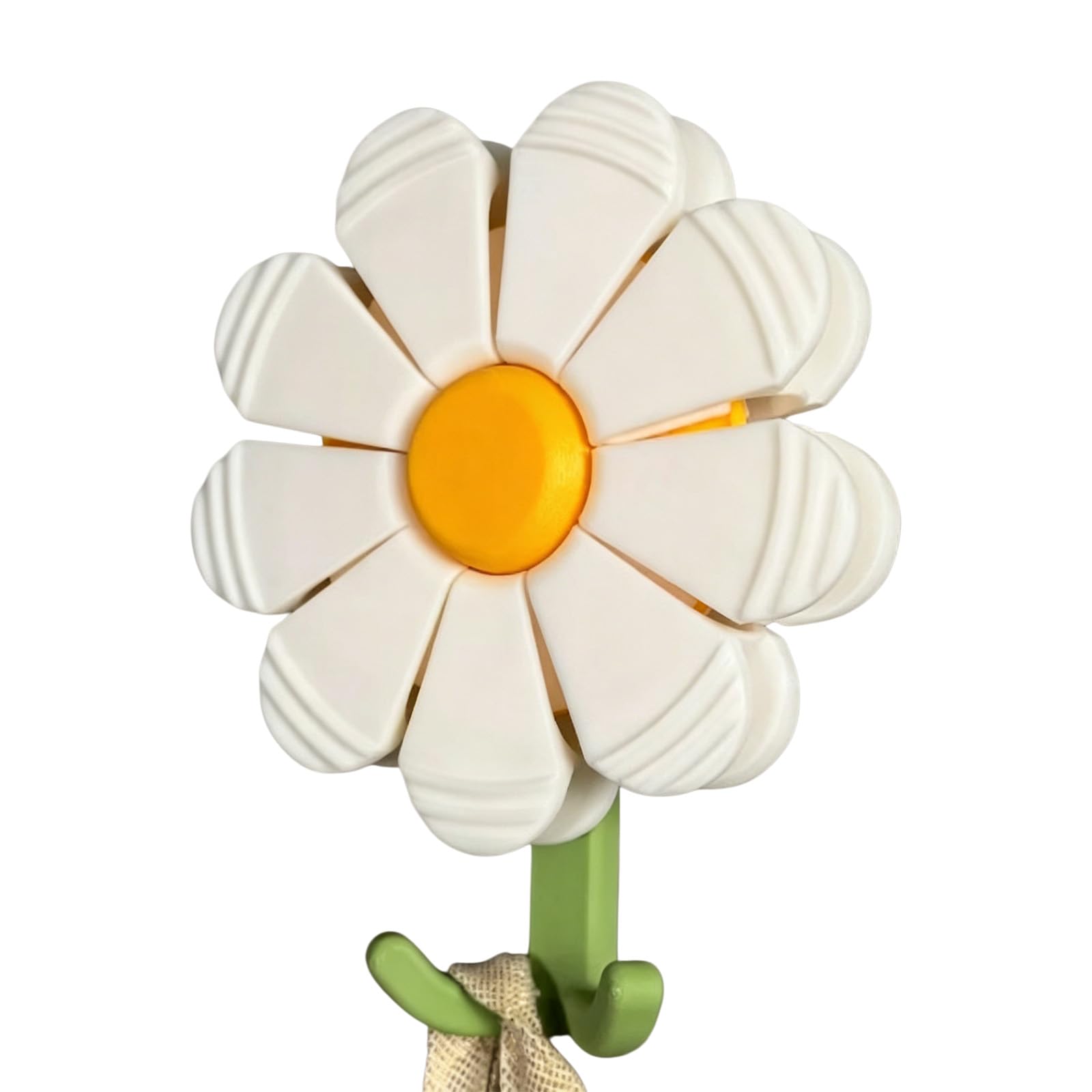 Hsioluted 1pc Storage Clip with Petal Design and Strong Magnet for Holding Documents Recipes Snacks Bag Sealing Clip Multipurpose Household Clamps