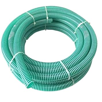 MAHI OVERSEAS 30 Meter PVC Suction Hose Pipe HEAVY DUTY (1 INCH-25MM Width) & 100 Feet Long PVC Suction Hose Pipe for Agriculture, Swimming Pool, Gardening, Water Pipe