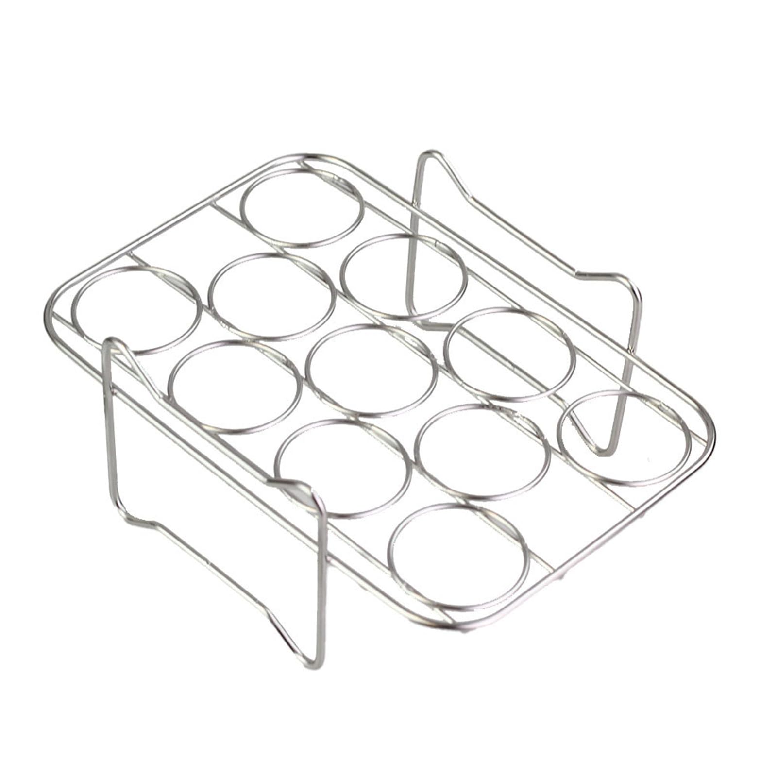 2 Stück Dampfgareinsätze Aus Edelstahl (16 Cm) – Für Luftfritteuse, Schnellkochtopf & Töpfe, 304 Edelstahl