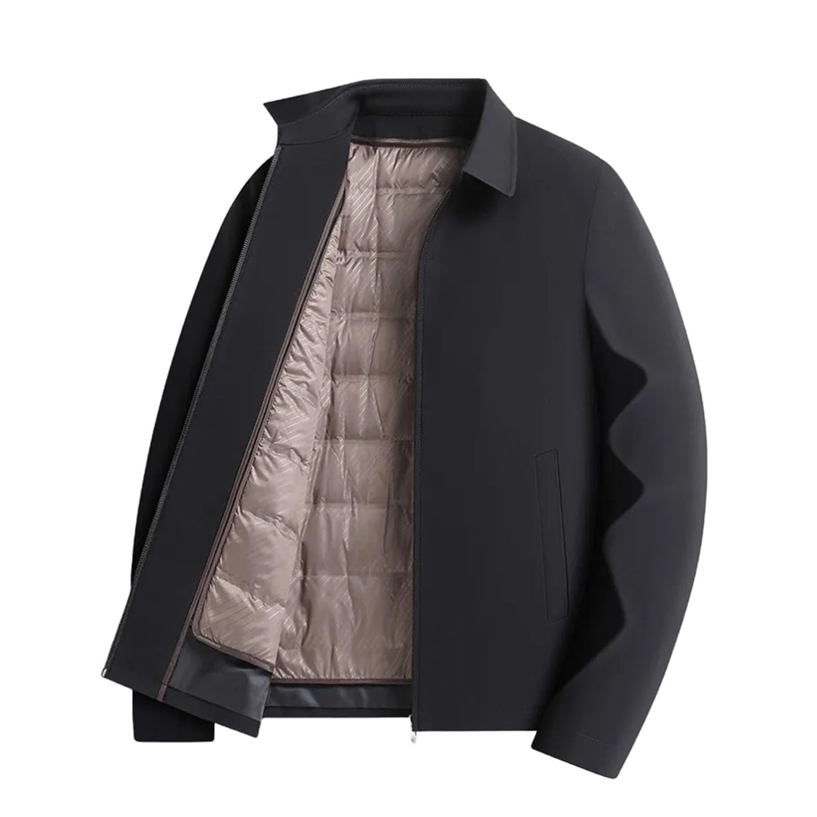 Doudoune homme en duvet de canard avec doublure amovible