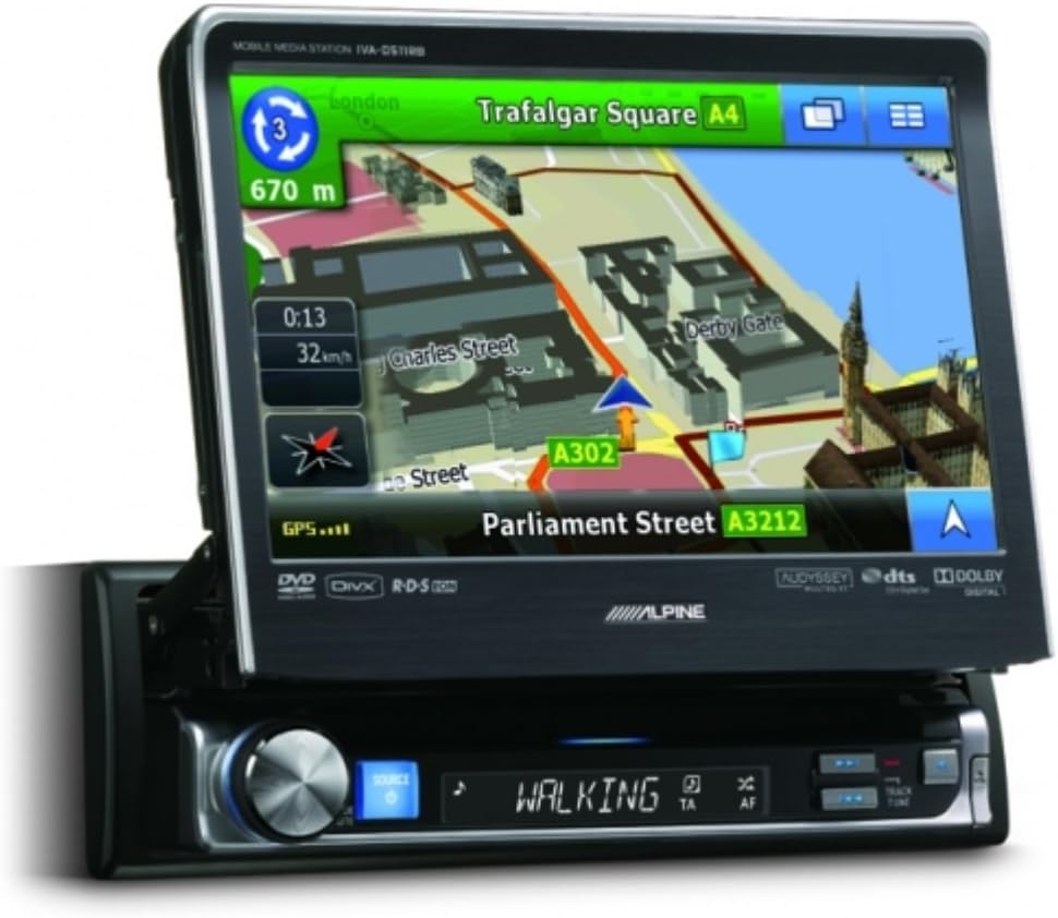 Alpine IVA-D511RB Car Radio CD/DVD Black