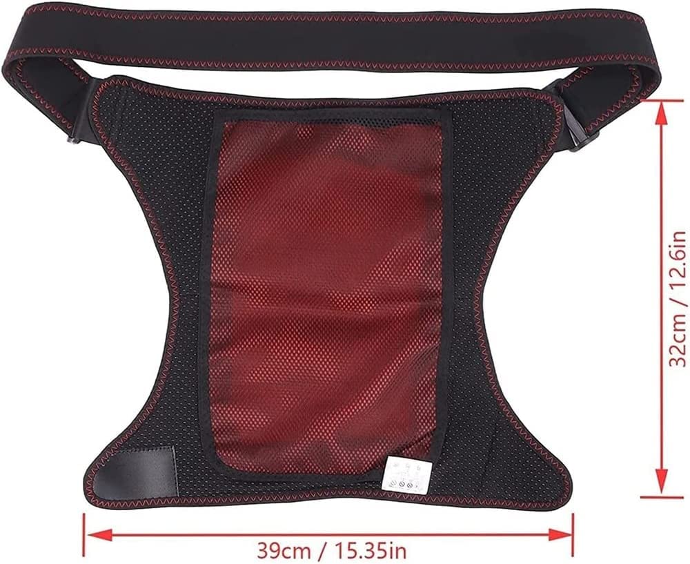 3 Vibrationsmodus Kompressionsbandage Für Hüfte, Bandage Oberschenkel Verstellbare Leistenbandage FüR Hip Ischias Verletzung Schmerzlinderung