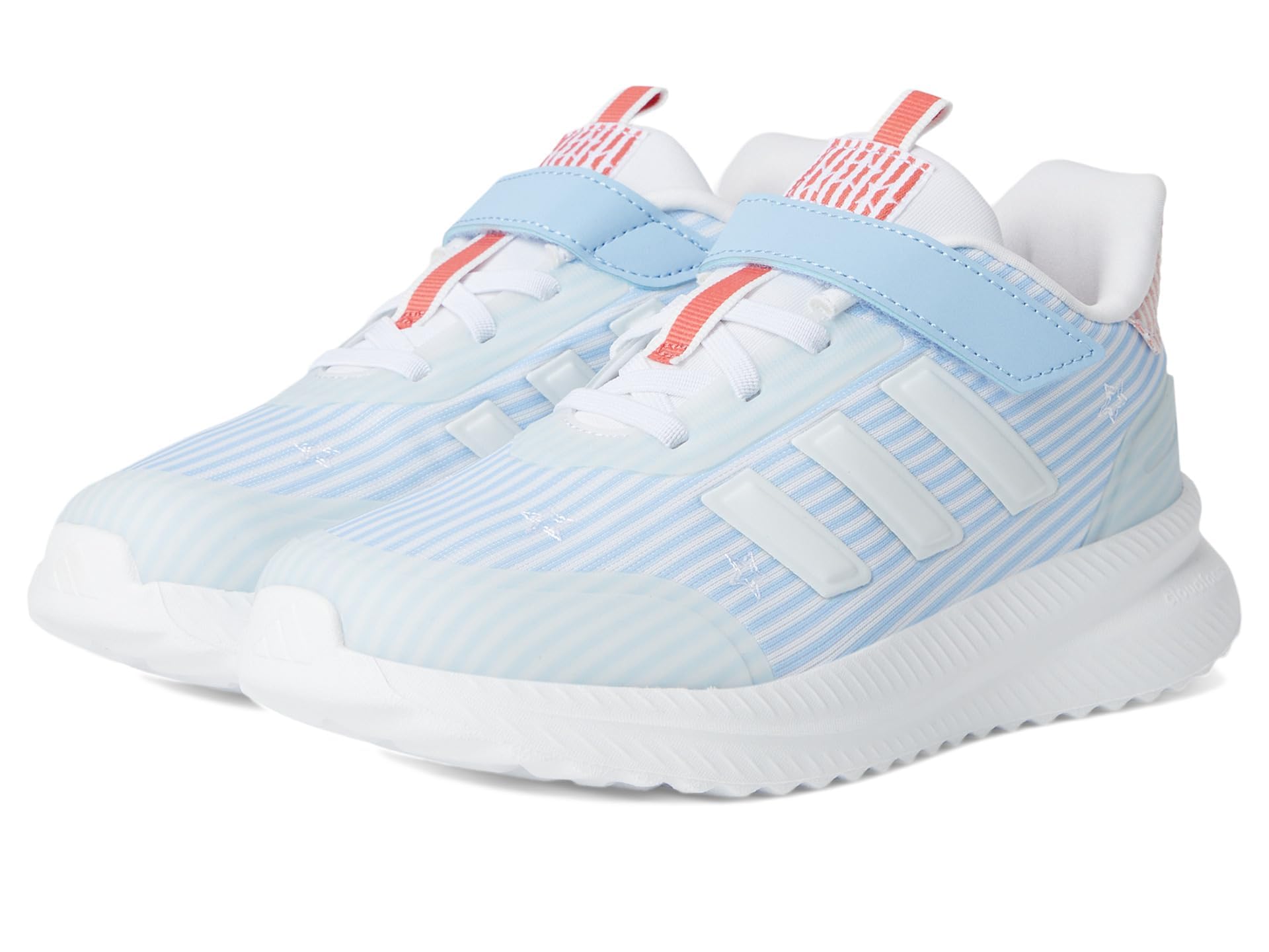 adidas X_PLR Path Sneaker, Blue/White/Preloved Scarlet, 10.5 US Unisex Little Kid