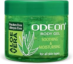 Odeon Aloe Vera Gel (300Ml) | Soothing Moisturizer For Dry Skin, Sunburn Relief | Hydrates, Repairs & Calms Irritation | Natural, Paraben-Free | Best For All Skin Types
