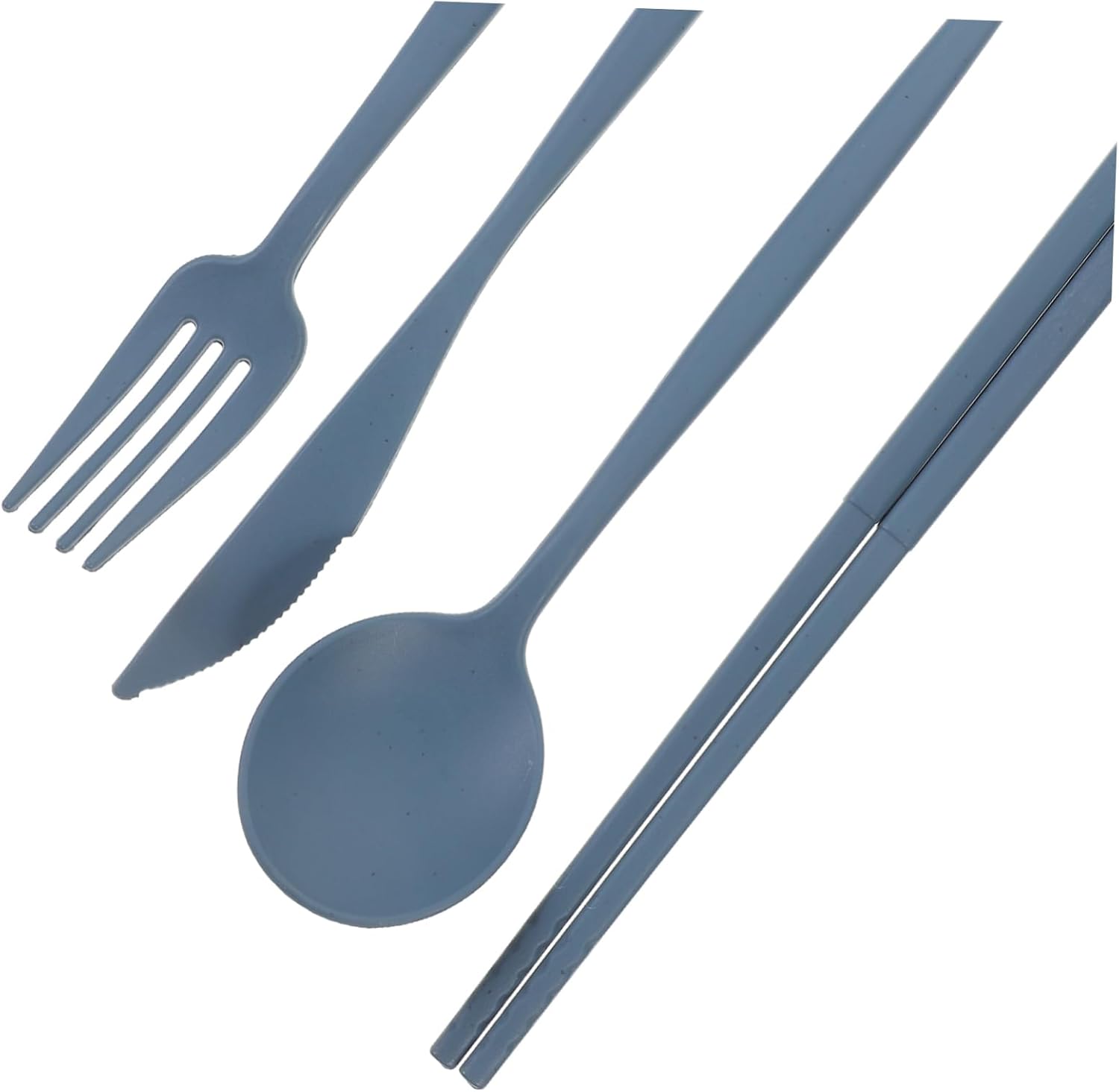 Cutter Fork Spoon Silverware Utensils Case for Lunch Box Reusable Camping Utensils for Picnic Hiking Bbq