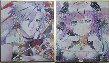 Amazon.co.jp: 白猫プロジェクト 9周年 色紙 レイン&ルカ