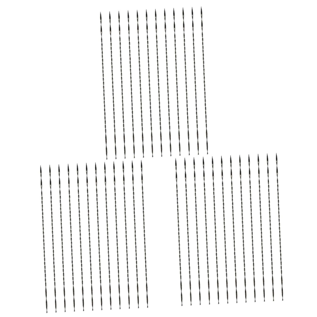 Generic 24pcs Mini U-Shaped Hand Saw Blades High Hardness Spiral Teeth for Crafts and Projects Cutting Tools for Model Making and Tree Trimming