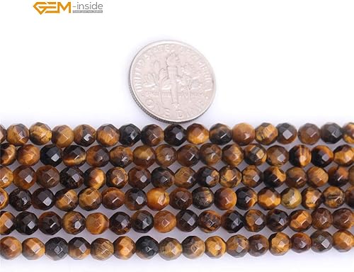 Miniatura 10 de GEM-Inside - Cuentas pequeñas de labradorita gris natural de grado AAA de 0.078 pulgadas (0.079 in) para fabricación de joyas, cuentas pequeñas de