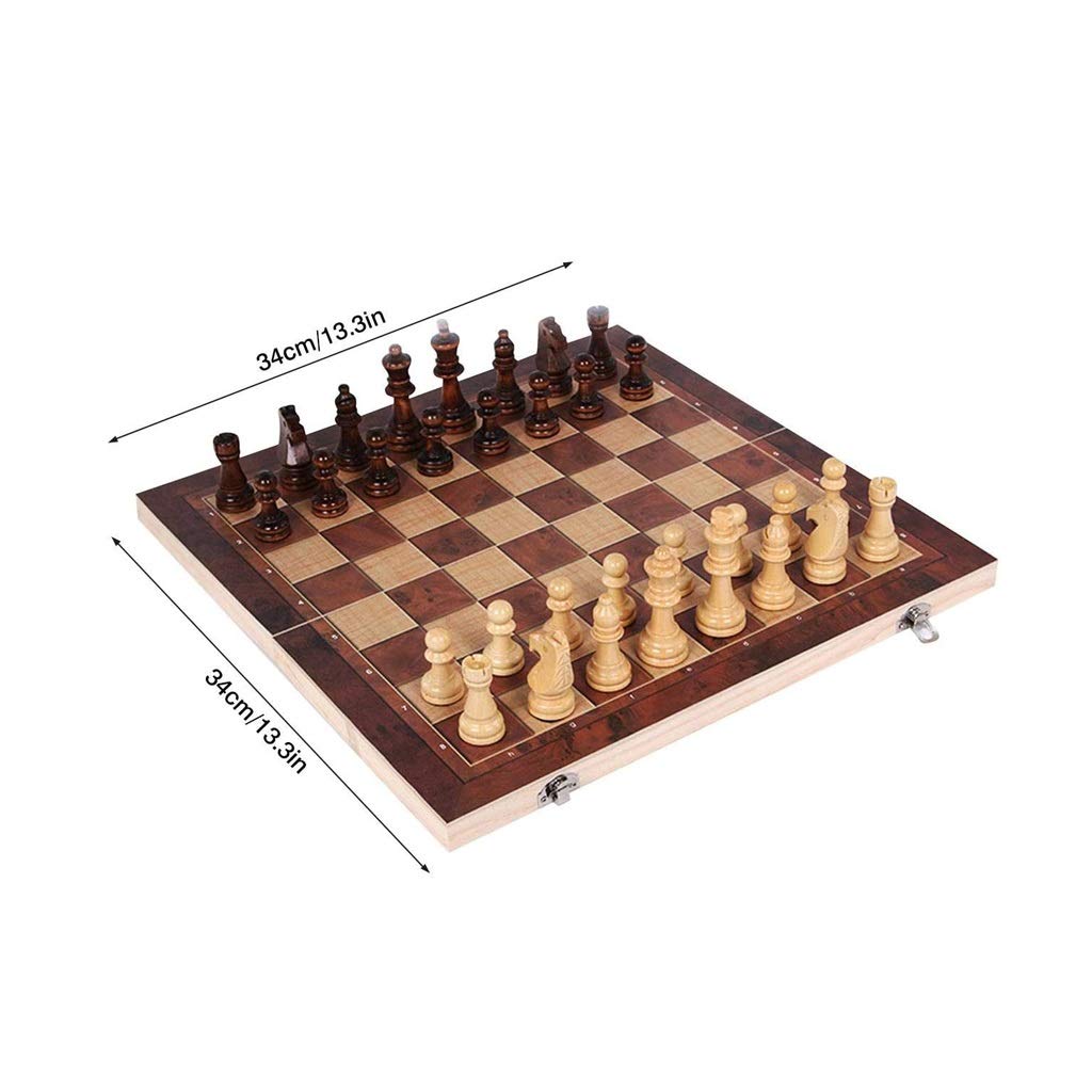 Set tavola Pieghevole 3 in 1 con Contenitore for Pezzi for Principianti for Bambini e Adulti(34 * 34cm/13.3 * 13.3inch)