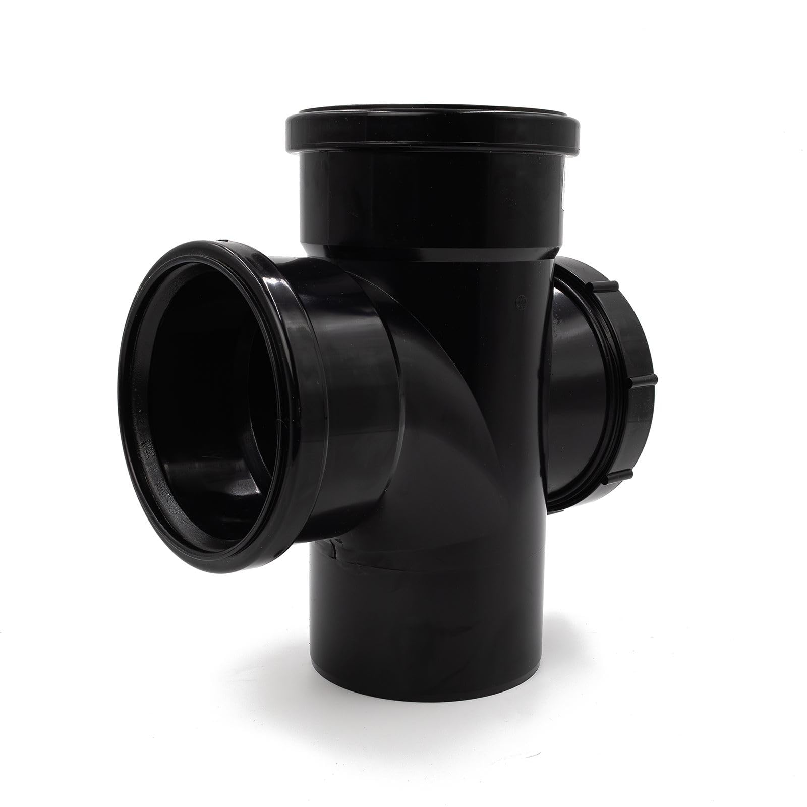 Truly Pvc Limited Black Access Junction (Double Socket), Kayflow 110Mm Soil & Waste Pipe Fitting