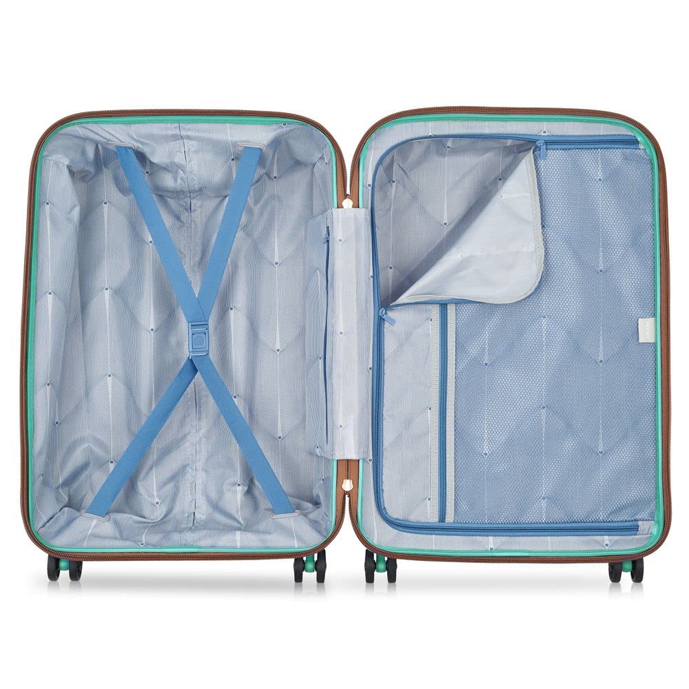DELSEY PARIS - FREESTYLE - Borsone rigido 66 cm x 44 cm x 28 cm - 70 L - L - Mandorla