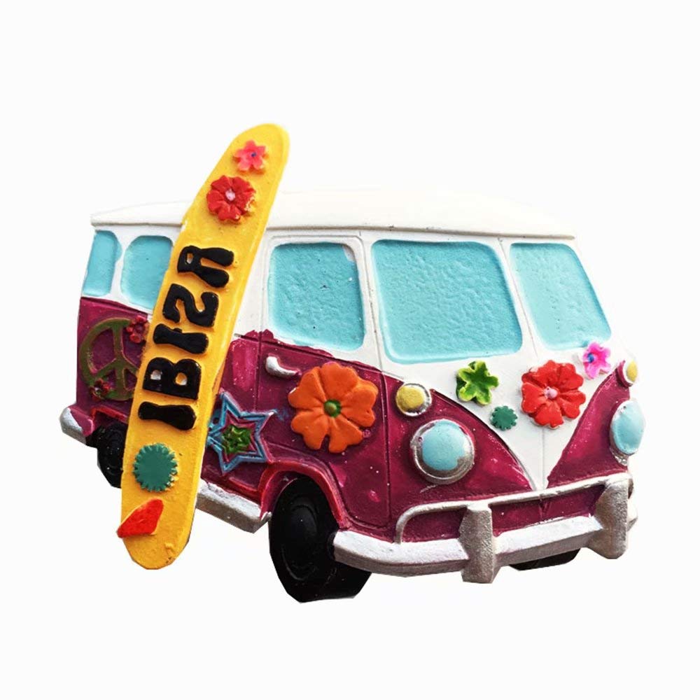 Weekino Ibiza Spain Magnet 3D Resin Fridge Magnet Souvenir Travel City Collection