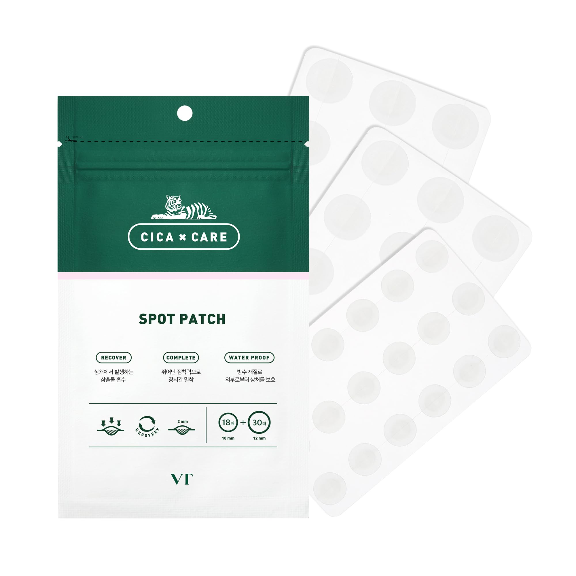 VT Cosmetics Cica Care Spot Patch 48pcs