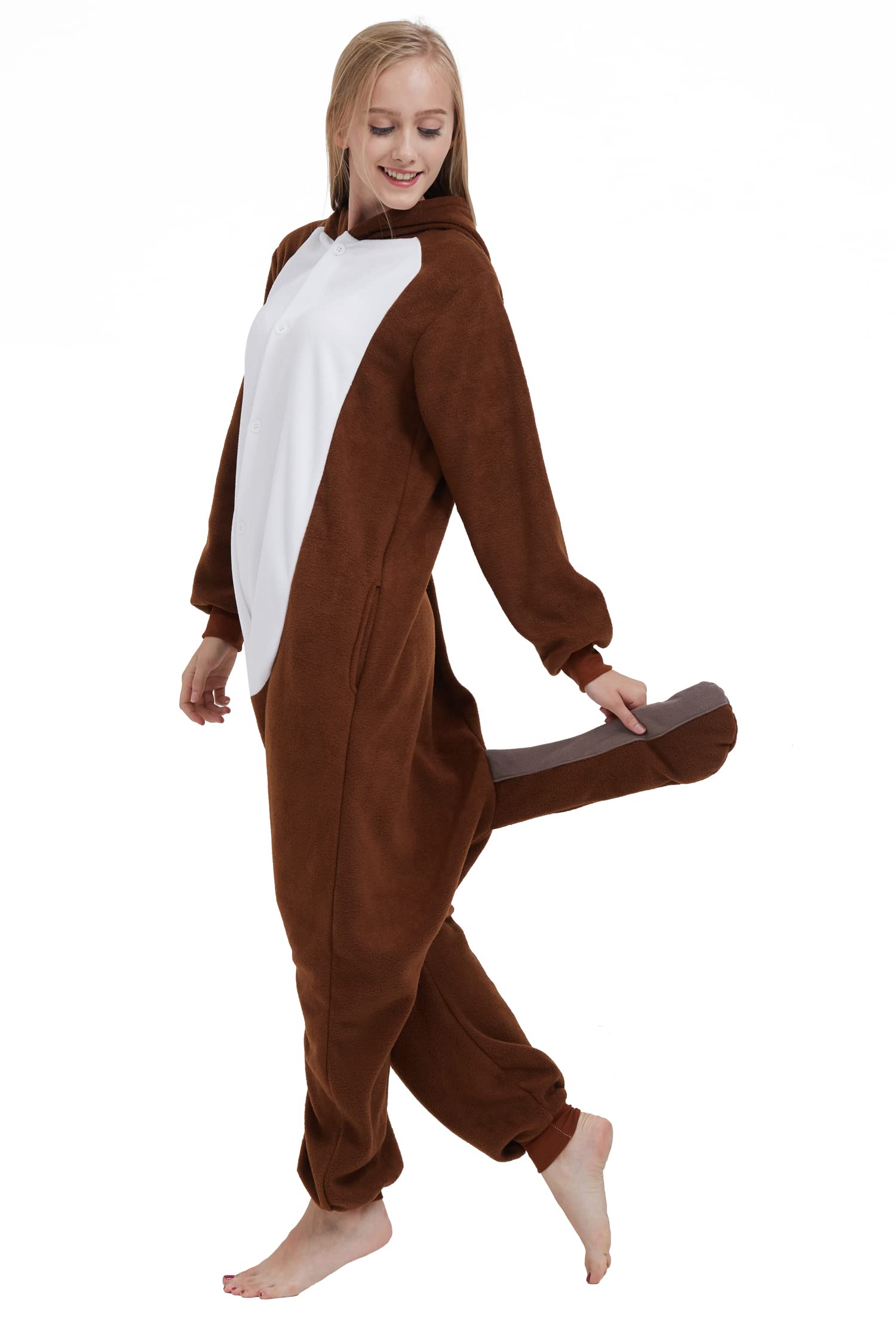 SAMGU Pigiama Animali Cosplay Uomo Donna Adulti Costume Tuta Halloween Carnevale