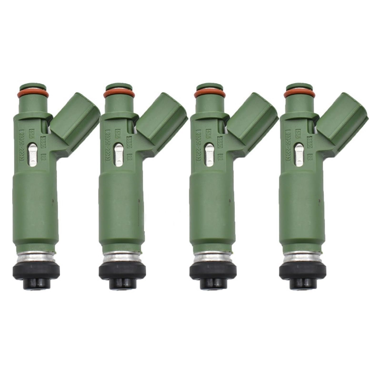 Petrol Injection Nozzle 4PCS Car Fuel Injectors OEM 23250-22040 23209-22040 2325022040 2320922040 for C&orolla for M&atrix for C&elica for V&ibe 1.8L Oil Fuel Injector