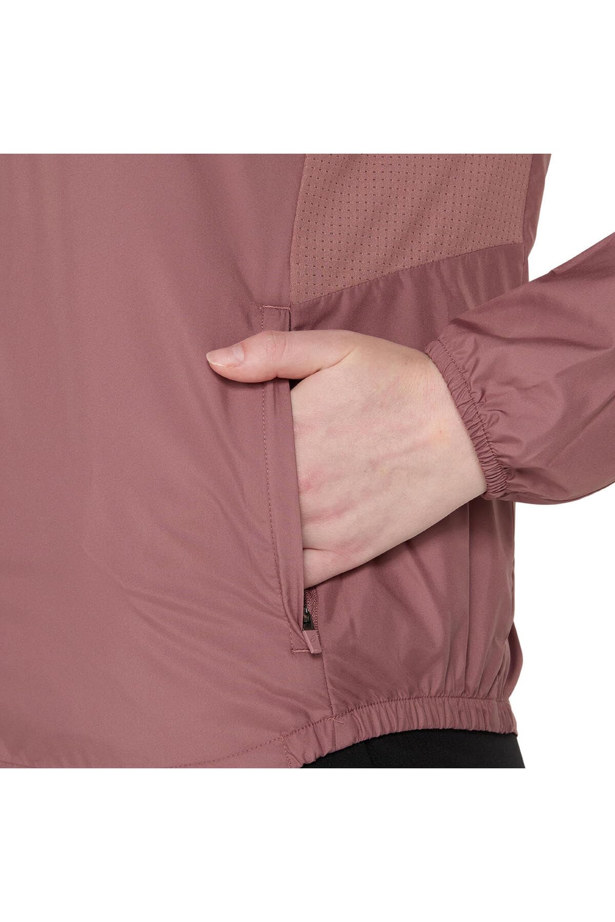 Cortavientos Asics Core Jacket Rojo Rubble 2012D180-600 Chaqueta Running Mujer